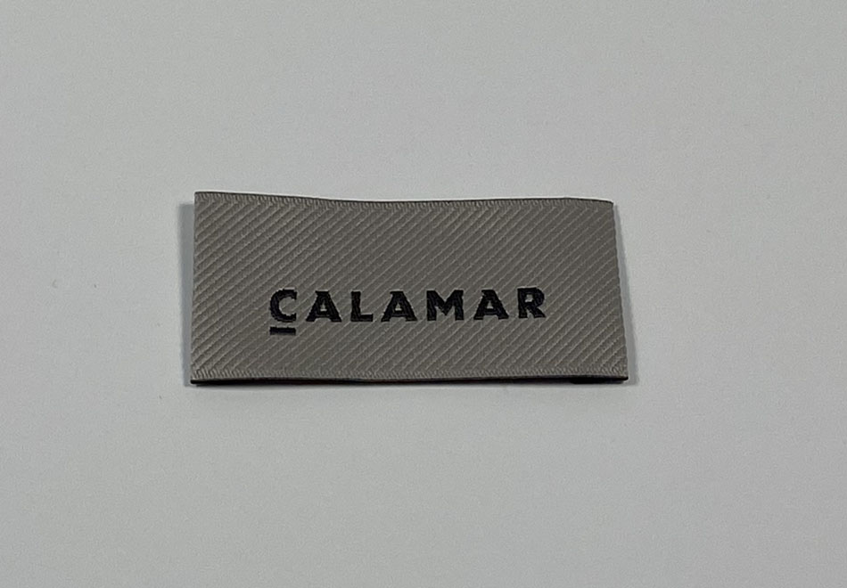 Damask Woven Label