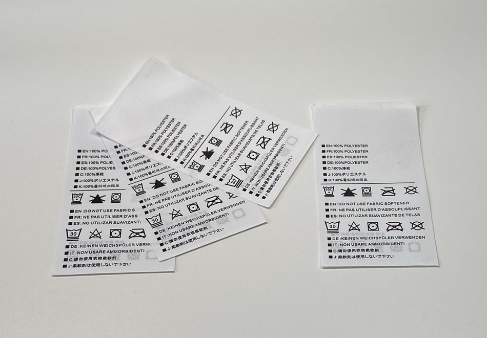 PRINTED TYVEK LABEL