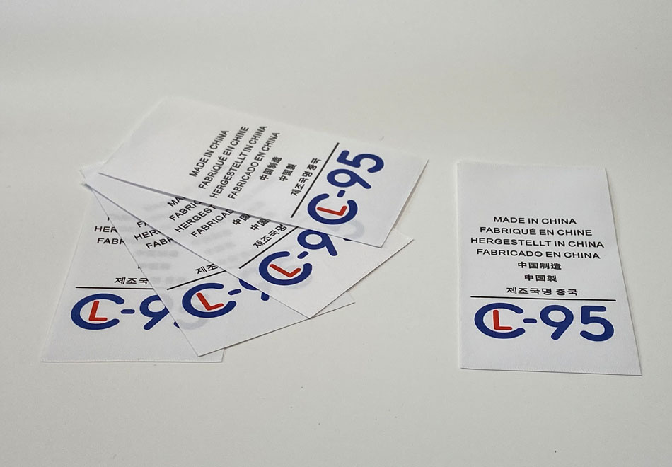 TYVEK PRINTED LABEL