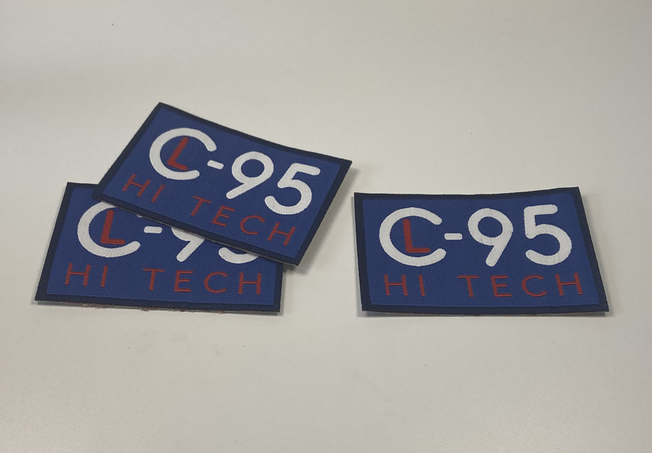 C95 WOVEN BADGE